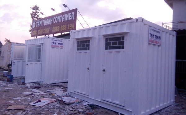 CONTAINER TOILET 10FEET  TÂM THANH THIẾT KẾ
